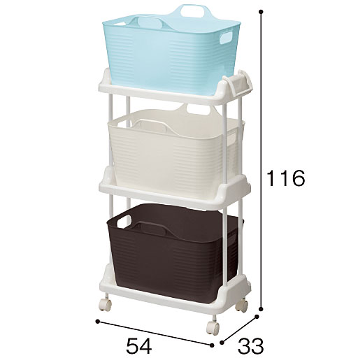 A(マルチ) B(3段) ※寸法の単位はcmです。<br>※A(マルチ)の3段はブルー×アイボリー×ブラウンの組み合わせです。