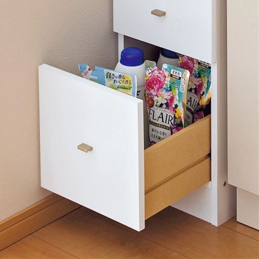 洗剤なども収納可
