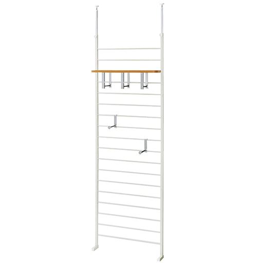 E・F<br>棚板ハンガー1枚(共通)ハンガーフックE 2個、F 3個付き