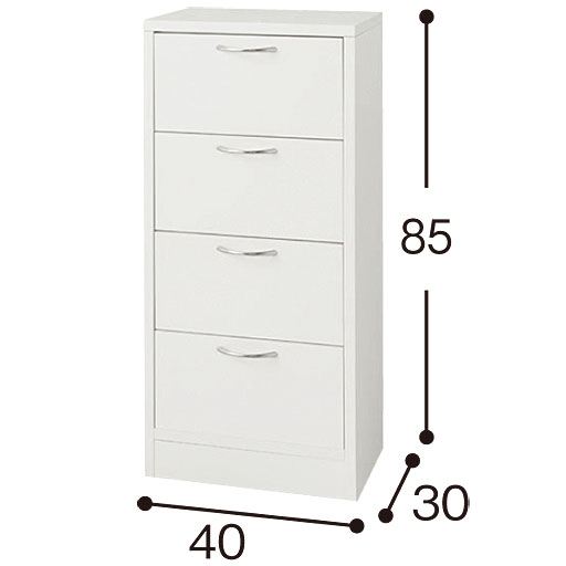 F (高さ85cm/チェスト)<br>※寸法の単位はcmです。