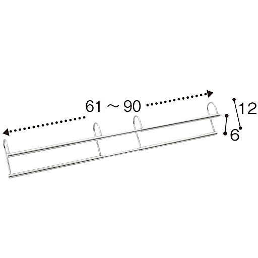 A (幅61～90cm)<br>※寸法の単位は約cmです。