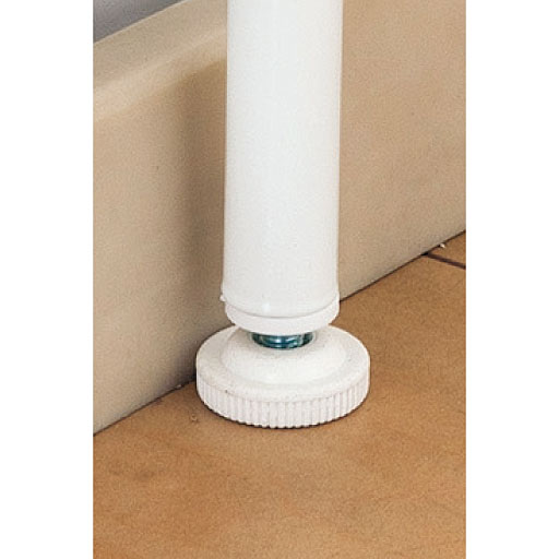 アジャスター付きで高さを調節できます。