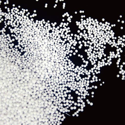 流動性のある極小サイズのマイクロビーズを使用。