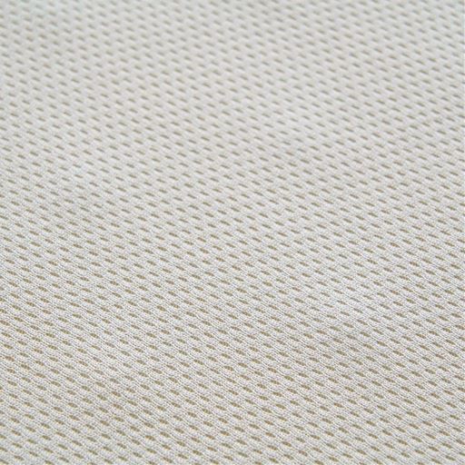 生地拡大(表面)<br>不快なムレを防いでサラッと快適。