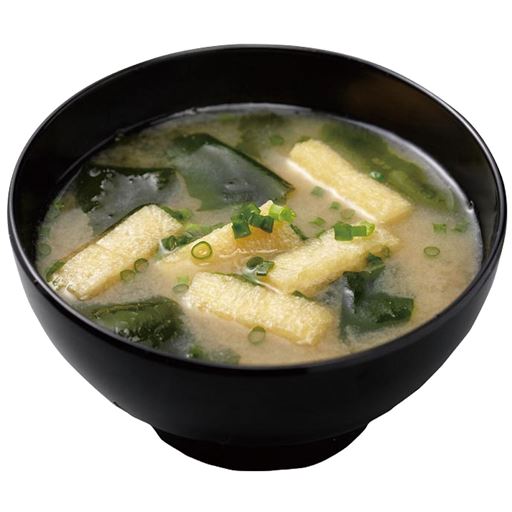 わかめと油あげの味噌汁