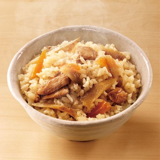 素材を生かした鶏ごぼう丼
