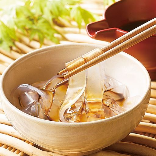 もちもちした食感とつるんとしたのどごし※イメージ