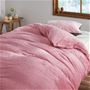ピンク ※商品は掛け布団カバーです。<br>明るいピンクがお部屋に映える!