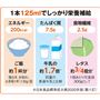 1本125mlでしっかり栄養補給