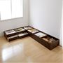 ブラウン(ロータイプ) B (幅120cm)×1・C (幅120cm/引き出し)×1<br>コーナー使いもおすすめ。ちょっとした休憩スペースに。