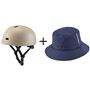 ネイビー B(ヘルメット・帽子セット)