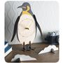 A(ペンギン) オブジェのような置き時計! 楽しく飾れるディスプレイパーツ付き!
