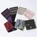 【今治産】縞縞×ＧＯＬＤＰＥＡＲＬハーフハンカチ