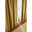 ざっくり質感の防炎２級遮光無地カーテン