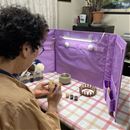 はこスペ卓上パーテーション（ＬＥＤスリムライト付）