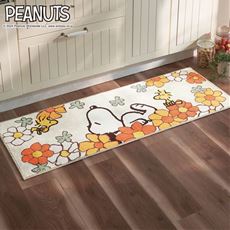 スヌーピー キッチンマット(フラワー)