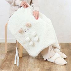 モコモコくるくるアニマルひざ掛け