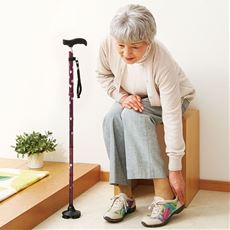 握りやすい4ポイントステッキ