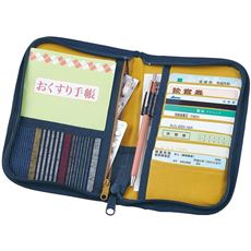 久留米織 お薬手帳カバー 2柄組