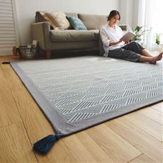洗えるインド綿ラグ