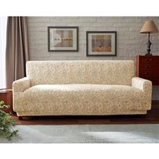 【スペイン製】フィットソファカバー(フロレス) エレガントなバラ柄