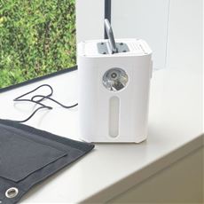 小型ポータブルバッテリー+ソーラーパネルセット