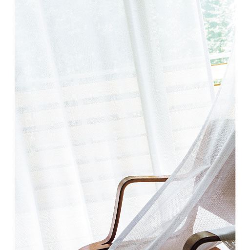 【オーダー】レースカーテン(目隠し・UVカット・防炎)