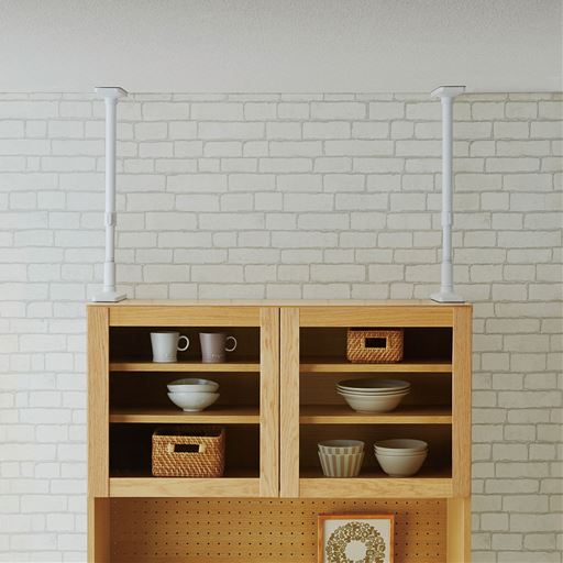 家具転倒防止突っ張り棒 2本組