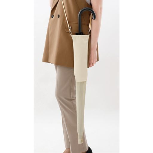 楽スポっ 折りたたみ傘も入るサイズ