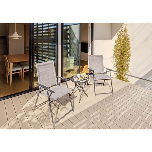 フレスコ テーブル&チェア3点セット