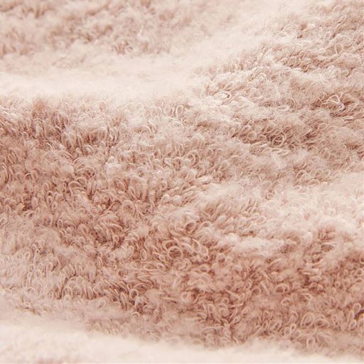 (1)<br>もこもこのシープ加工でやわらかく、タオルに見えない上質感。