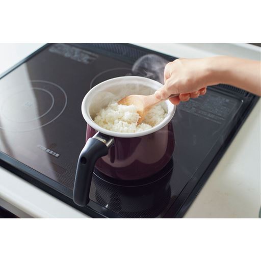 (2)炊くときにも※お届けはターコイズブルーです