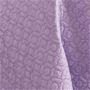 ベッドスプレッド生地拡大(ライラック)<br>デザインキルトを施してあるので上品な印象に。