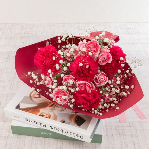 花束「ロゼシャンパーニュ」