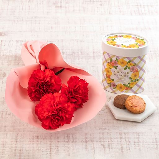 ミニブーケ・東京フラワーブーケ「クッキーアソート」セット