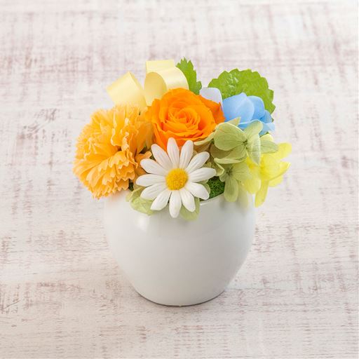 可愛いミニプリザ。