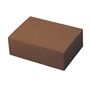 マットな質感で上品なブラウンカラーのラッピングボックスに包装してお届けします。<br>(最大容量:厚手のパジャマ2組程度、コートなら1枚程度が目安です。)