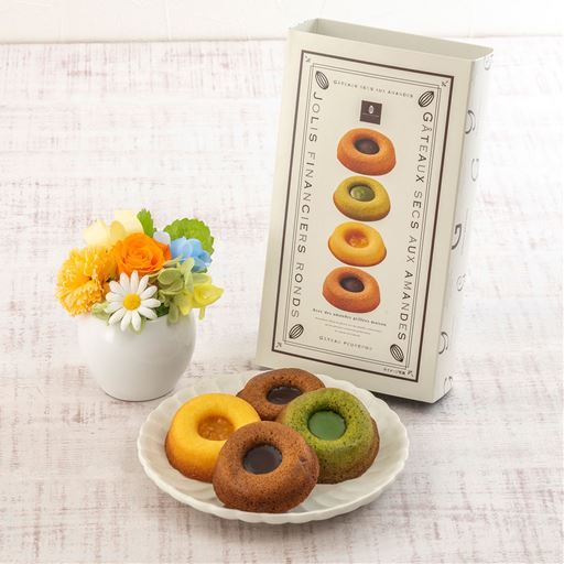 【母の日】ミニプリザ&井桁堂「ガトープルポ」セット