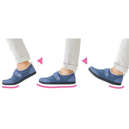 【こだわりPOINT】歩行がスムーズ<br>※イメージ