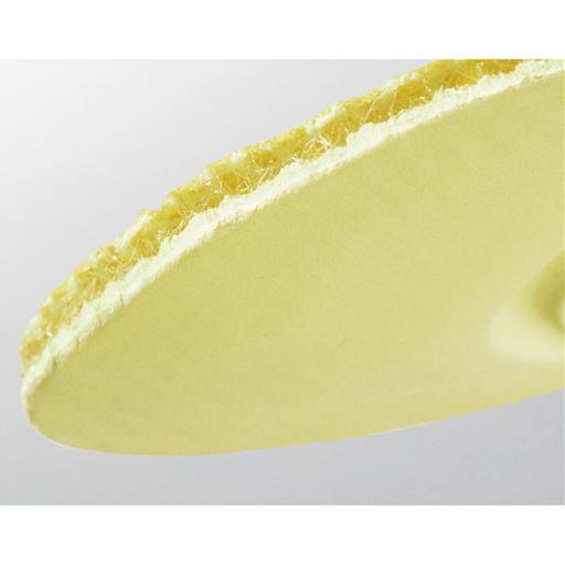 立体メッシュ構造 つま先が沈み、荷重を誘導