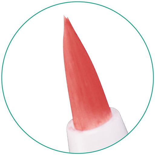 なめらかにサッと塗れる