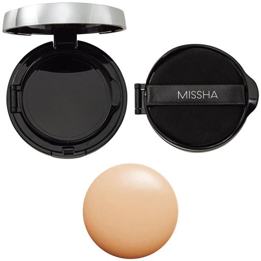 本体セット(本体+レフィル)<br>A(No.21:明るい肌色)<br><br>専用パフ付き