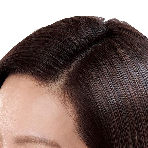 使用例 <br>※ダークブラウン1回使用。※仕上がりには個人差があります。