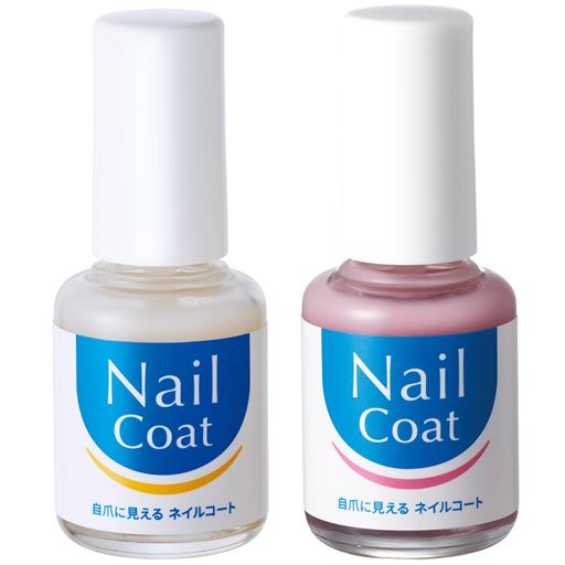 自爪に見えるネイルコート