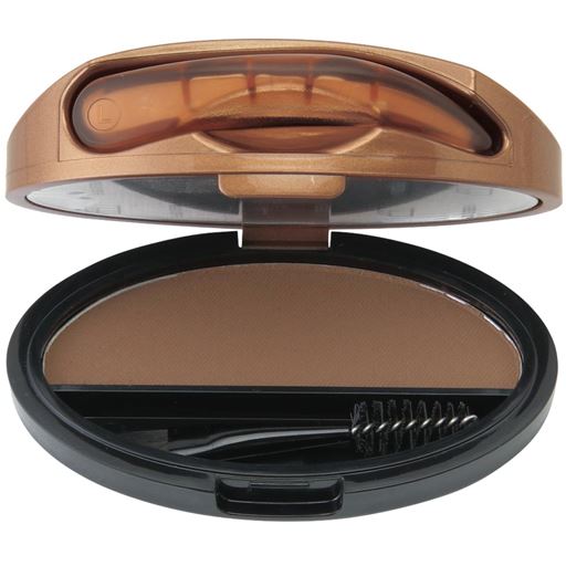 ミラーと、自然な眉を作るブラシ付き