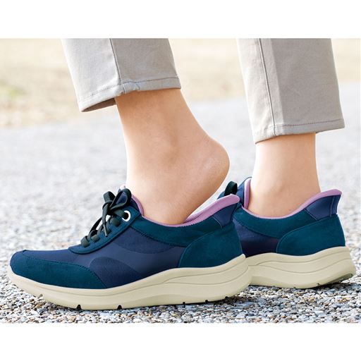 あとりえOKADA 5Eすぽ履きカジュアルスニーカー