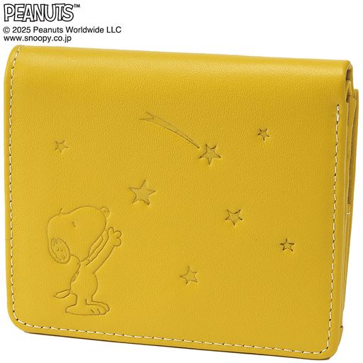 イエロー<br>バックスタイル 裏面にもスヌーピー