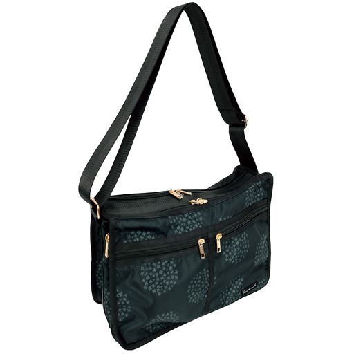 ブラック系 <br>肩にやさしいベルト幅約3.7cm