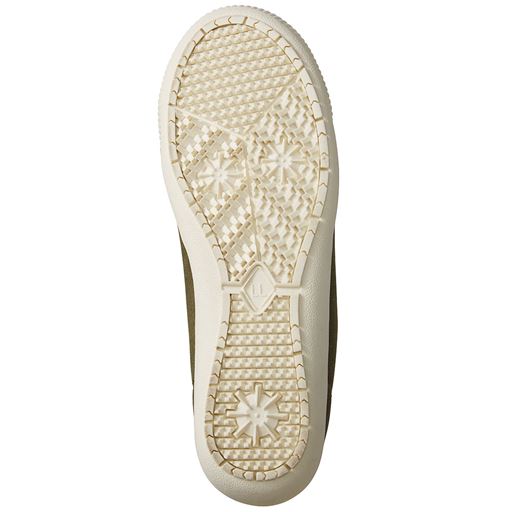 靴底 柔らかく衝撃を吸収するソール