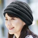 内側シルク１００あたたか帽子